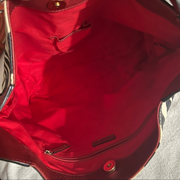 Dooney & Bourke Zebra Print Hobo - Picture 7 of 9